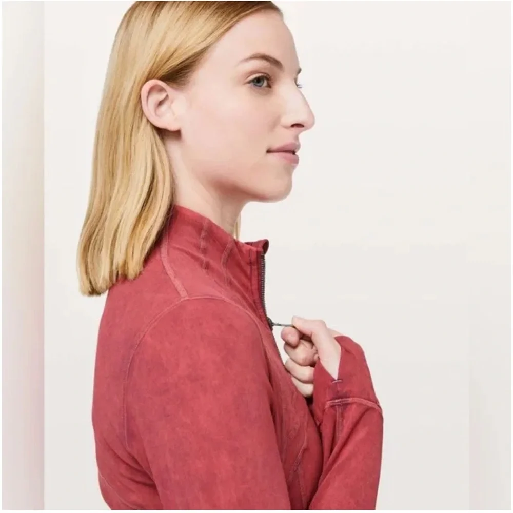 Lululemon Define Jacket Garment Dye Washed Misty Merlot 6